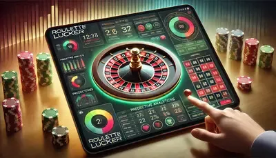 Ruota della roulette con pronostici