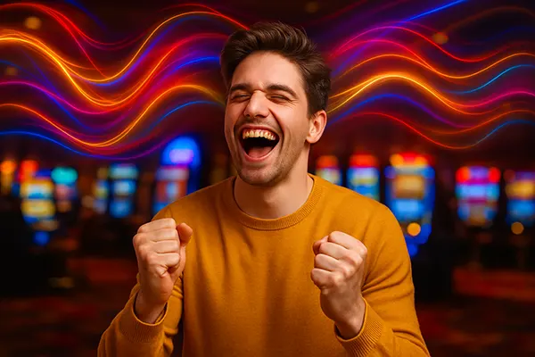 Färgfull ljuseffekt spel
