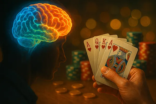 Reazione cerebrale vincita