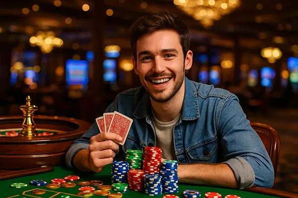 Young millionaire player