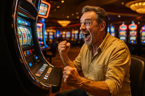 Progressive jackpot winner