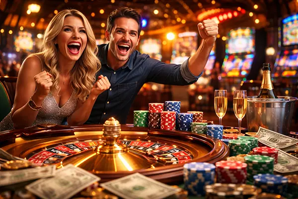 casino jackpot moment